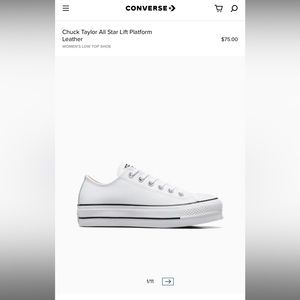 Platform converse 🦇